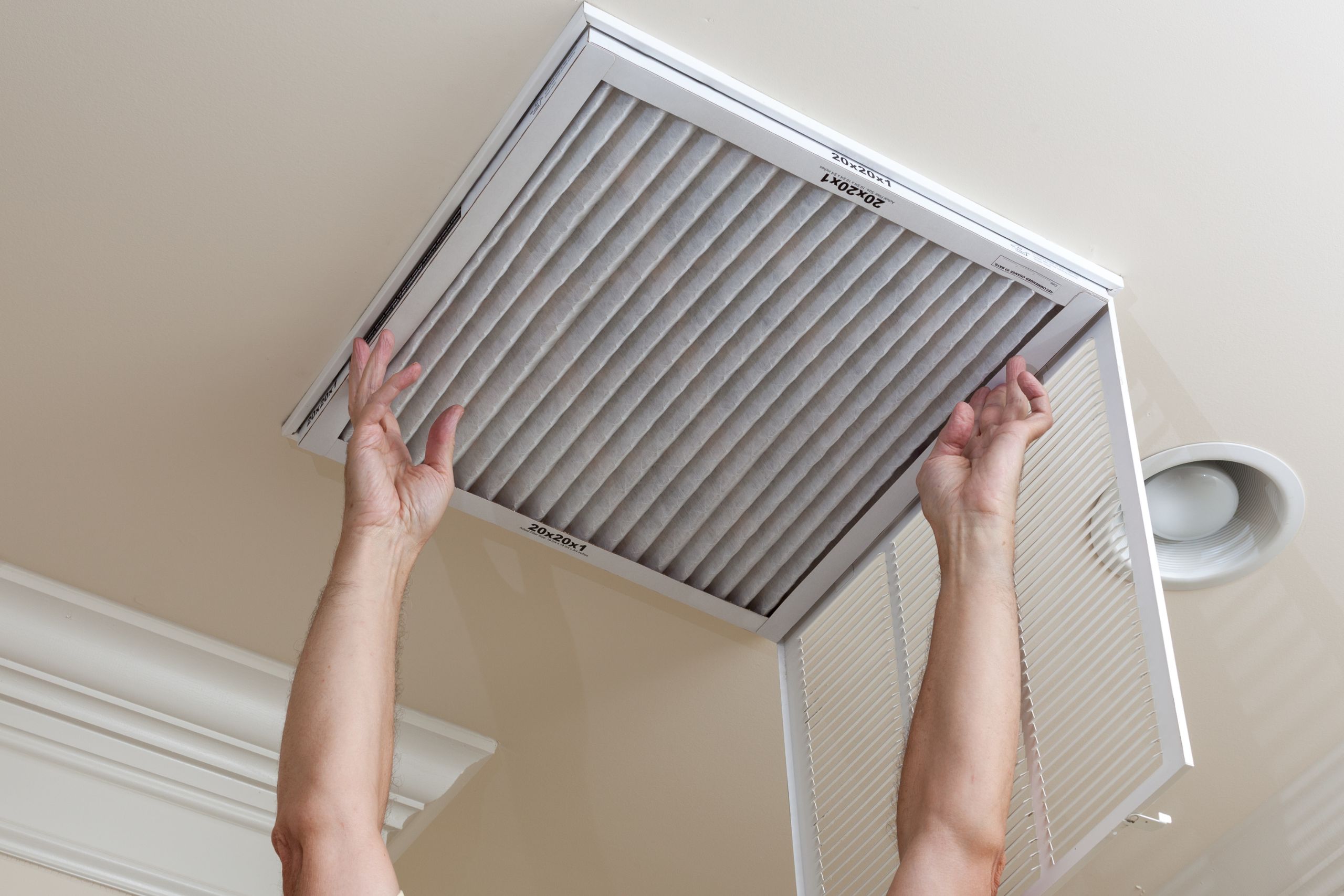 HVAC Filter Cleaning