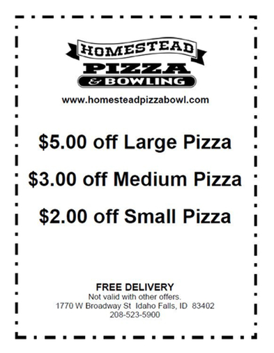 Homestead Pizza & Bowling
